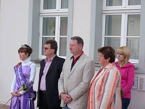Feierliche &Uuml;bergabe Markt Bad Frankenhausen