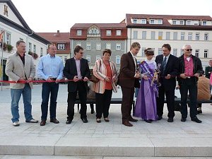 Feierliche &Uuml;bergabe Markt Bad Frankenhausen