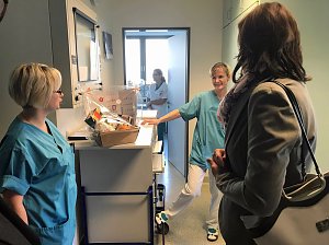Weihnachtsbesuche in den DRK-Krankenh&auml;usern