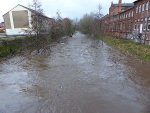 Die Zorge von der Br&uuml;cke in der Hesser&ouml;der Stra&szlig;e