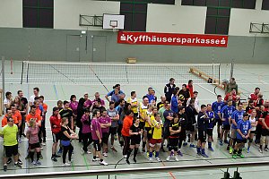 Volleyballturnier mit Rekordbeteiligung gestartet