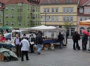 Tr&ouml;delmarkt Herbst in Sondershausen