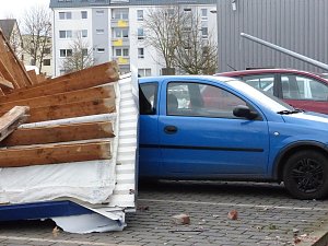 Sturmtief "Friedericke"