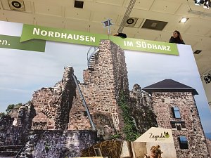 Aufbau auf der Gr&uuml;nen Woche in Berlin