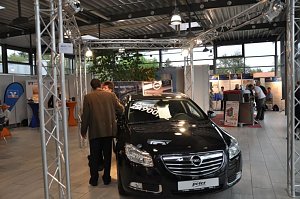 Messe im Autohaus Peter