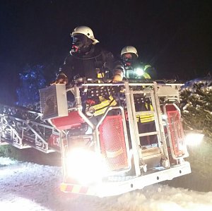 Gemeinsamer Einsatz der Hohnsteiner Feuerwehren