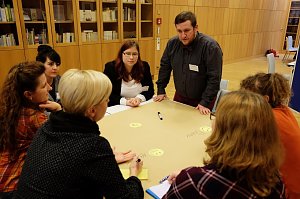 Studierende der Hochschule Nordhausen trainieren ihre sozialen Kompetenzen