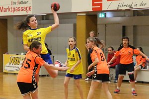 Vom weiblichen Handballnachwuchs des Nordhäuser SV