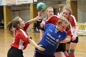 Vom weiblichen Handballnachwuchs des Nordhäuser SV
