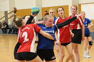 Vom weiblichen Handballnachwuchs des Nordhäuser SV