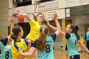 Vom weiblichen Handballnachwuchs des Nordhäuser SV