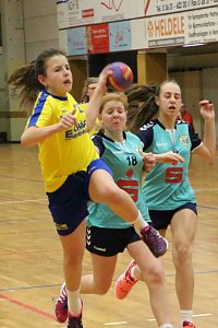 Vom weiblichen Handballnachwuchs des Nordhäuser SV