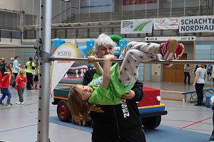 16. Kindergartensporttag in der Wiedigsburghalle Nordhausen