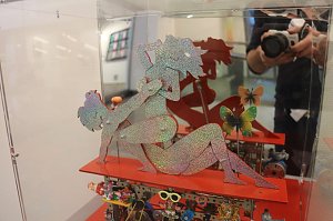 Kinetik-Ausstellung in der Kreissparkasse Nordhausen