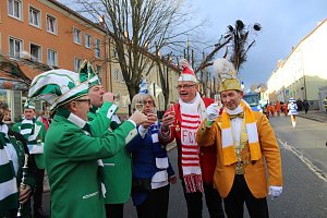 Rosenmontagsumzug in Sondershausen (1)