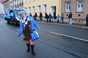 Rosenmontagsumzug in Sondershausen (1)