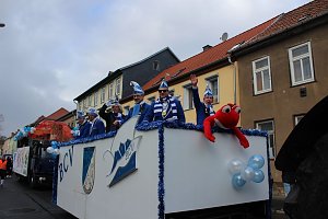 Rosenmontagsumzug in Sondershausen (1)
