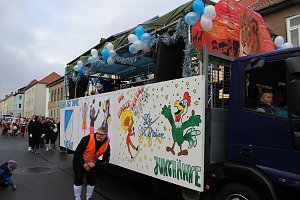 Rosenmontagsumzug in Sondershausen (1)