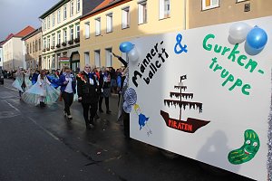 Rosenmontagsumzug in Sondershausen (1)