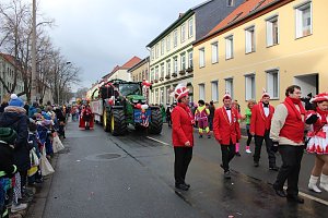 Rosenmontagsumzug in Sondershausen (1)