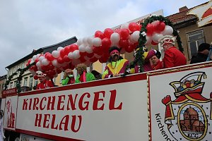 Rosenmontagsumzug in Sondershausen (1)