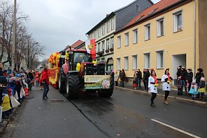 Rosenmontagsumzug in Sondershausen (1)