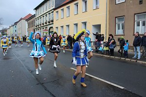 Rosenmontagsumzug in Sondershausen (1)