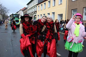 Rosenmontagsumzug in Sondershausen (1)