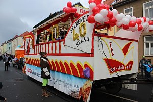 Rosenmontagsumzug in Sondershausen (1)