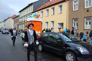 Rosenmontagsumzug in Sondershausen (1)