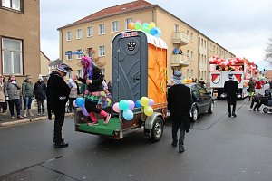 Rosenmontagsumzug in Sondershausen (1)