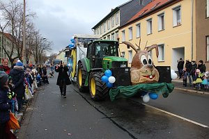 Rosenmontagsumzug in Sondershausen (1)