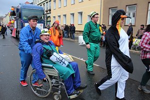 Rosenmontagsumzug in Sondershausen (1)
