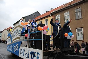 Rosenmontagsumzug in Sondershausen (1)
