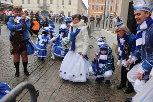 Rosenmontagsparty auf dem Markt Sondershausen