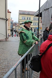 Rosenmontagsparty auf dem Markt Sondershausen