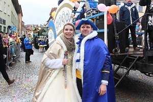 Rosenmontagsparty auf dem Markt Sondershausen