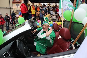 Rosenmontagsparty auf dem Markt Sondershausen