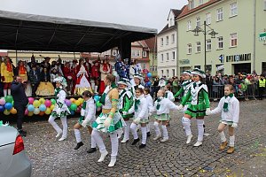 Rosenmontagsparty auf dem Markt Sondershausen