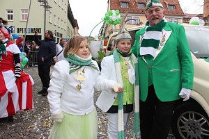 Rosenmontagsparty auf dem Markt Sondershausen