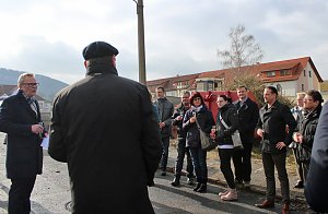 Baustart am Franzberg