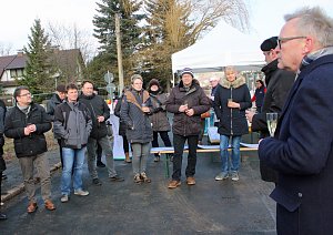 Baustart am Franzberg