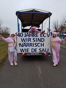 40 Jahre ECV, wir sind n&auml;rrisch wie de Sau 