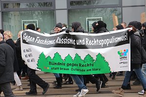 Zwei Demos in Nordhausen