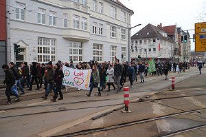 Zwei Demos in Nordhausen