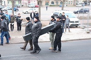 Zwei Demos in Nordhausen