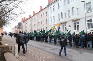 Zwei Demos in Nordhausen