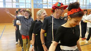 Herzsportgruppe feierte Rosenmontag