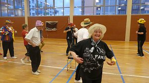 Herzsportgruppe feierte Rosenmontag