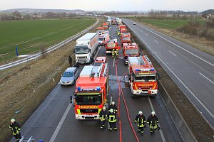 Unfall auf der A 38